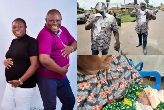 Sen. Kalu, Ogah, Udensi, Others Congratulate Okali On Arrival Of New Baby ABN TV Director, Okali Welcomes Baby After 11 Years Of Marriage (PHOTOS)