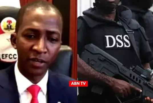 DSS Conducts Search In Suspended EFCC Boss’ Home DSS Arrests Suspended EFCC Chairman, Abdulrasheed Bawa