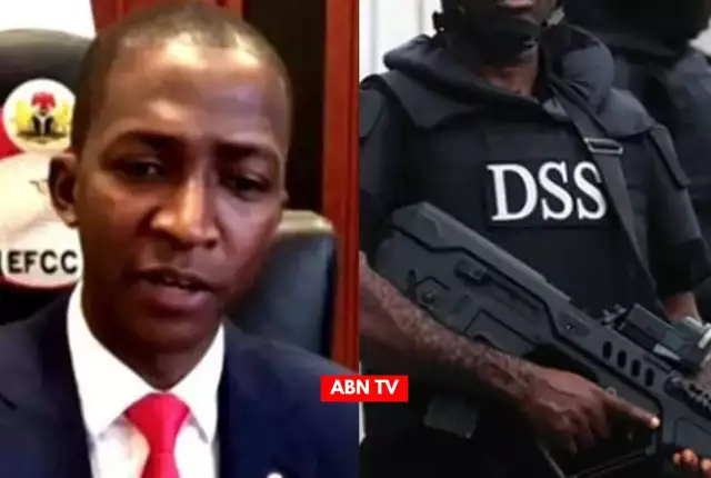 DSS Conducts Search In Suspended EFCC Boss’ Home DSS Arrests Suspended EFCC Chairman, Abdulrasheed Bawa