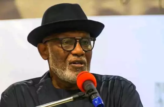 Constitution Allows Akeredolu To Govern From Any Part Of Nigeria – Lawyer PDP Youths Threatens Lawsuit Against Akeredolu For Not Resuming Office