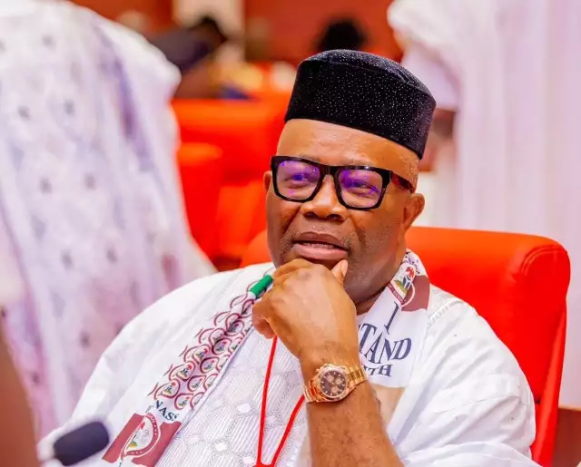 Diaspora Group Stages Massive Protest, Wants Akpabio’s Resignation Senate Appoints Ashiru To Replace Umahi As Deputy Leader, Onyeka Deputy Chief Whip