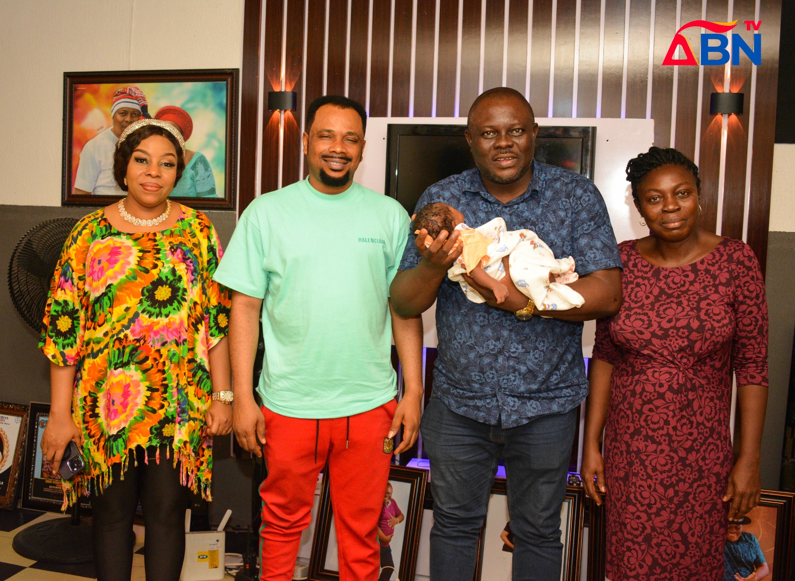 An Abia-based cleric and the founder Power World Ministries, Rev. Uche Ume on Sunday visited the Director ABN TV, Mr. Ifeanyi Okali and his wife at their