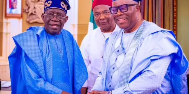 Akpabio, Uzodinma, Others In Closed Door Meeting With Tinubu
