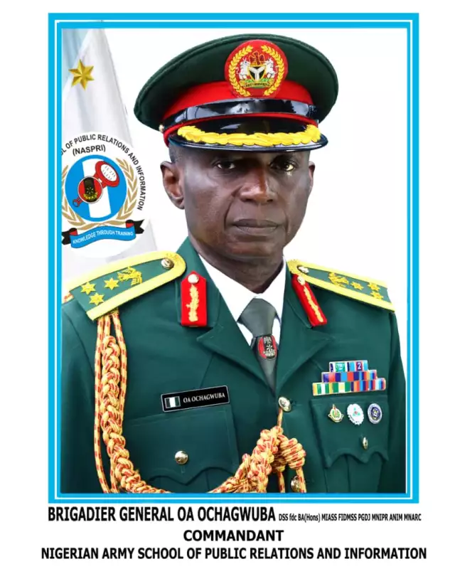 Nigerian Army School Of Public Relations Loses Commandant Nigerian Army School Of Public Relations Loses Commandant