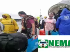 NEMA Receives 108 Stranded Nigerians From Libya NEMA Receives 108 Stranded Nigerians From Libya