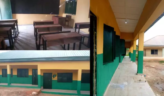 Abia North: Sen Kalu Facilitates Blocks Of Classrooms In Amovi Arochukwu, Agboji Abiriba, Others (Photos) Abia North: Sen Kalu Facilitates Blocks Of Classrooms In Amovi Arochukwu, Agboji Abiriba, Others