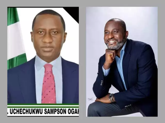 Ogah Felicitates With Brother, Rep. Amobi On Birthday Ogah Felicitates With Brother, Rep. Amobi On Birthday