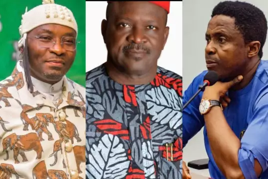 Chief Paul Meregini Salutes Ben Kalu, Austin On Emergence As Reps, Abia Assembly Deputy Speakers Abia ADP Chieftain Meregini Salutes Ben Kalu, Austin On Emergence As Reps, Abia Assembly Deputy Speakers