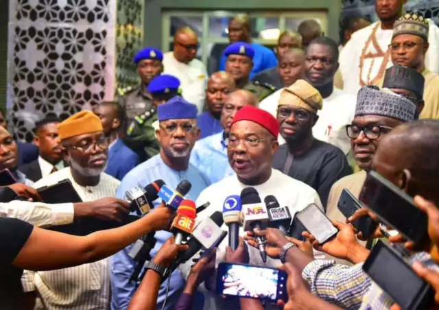 Hardship Comment: APC Governors Caution PDP Against Inciting Nigerians Against Govt We Are Working With Fed Govt On Palliatives For Nigerian - APC Governors