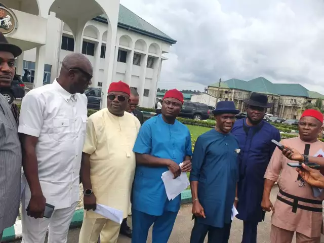 Principal Officers: Ripples In Abia Assembly As PDP Members Stage Walk Out, Vow To Go To Court Principal Officers: Ripples In Abia Assembly As PDP Members Stage Walk Out, Vow To Go To Court