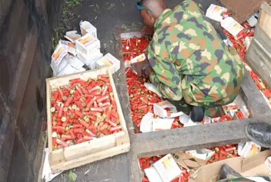 Troops Arrest Truck Loaded With Ammunition Heading To Anambra