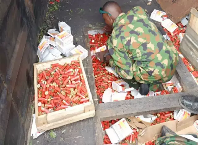 Troops Arrest Truck Loaded With Ammunition Heading To Anambra