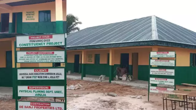 Sen. Kalu Attracts New Block Of Classrooms For Army Day Primary School Ebem Ohafia Sen. Kalu Attracts New Block Of Classrooms For Army Day Primary School Ebem Ohafia