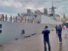 Chinese Warship Arrives Nigeria Chinese Warship Arrives Nigeria