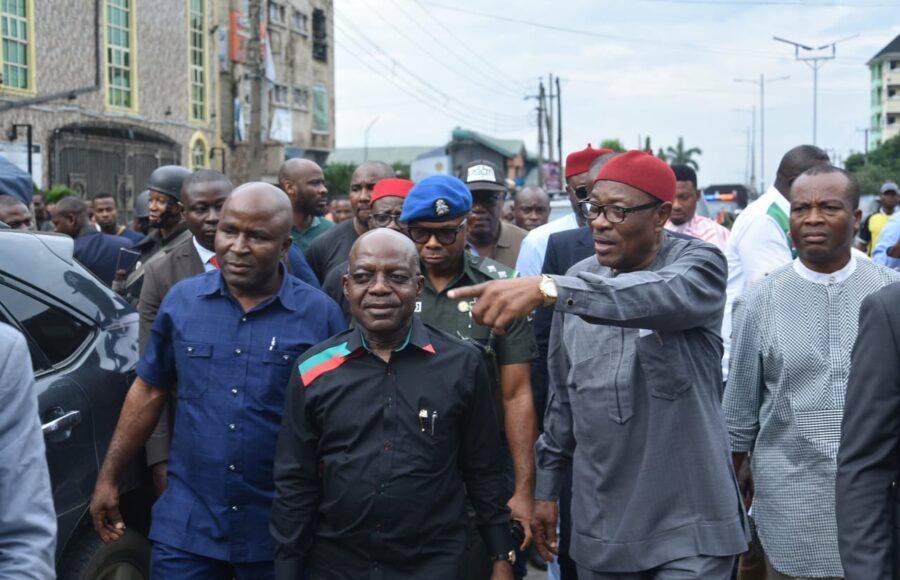 Relief Beckons As Gov. Otti Hands Over 9 Road Projects To Contractors