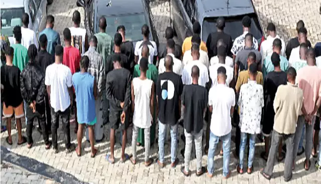 Oyo Ex-convict, 54 Others Arrested Over Alleged Internet Fraud