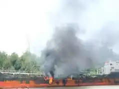 Group Condemns Destruction Of Ship With 800,000 Barrels Of Stolen Crude Oil