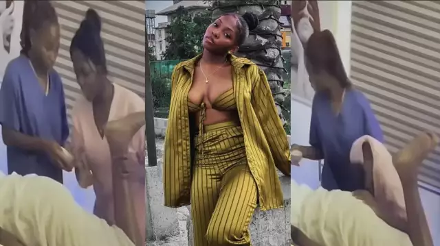 Nigerian Lady Collapses While Attempting To Break Guinness World Record Nigerian Lady Collapses While Attempting To Break Guinness World Record