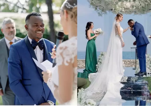 Ex-Super Eagles Star Nsofor Marries Serbian Partner, Radi Ex-Super Eagles Star Nsofor Marries Serbian Partner, Radi
