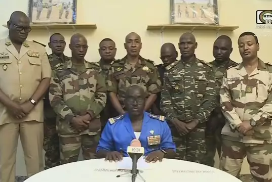 Niger Coup Leaders Form New Government Niger Coup Leaders Form New Government