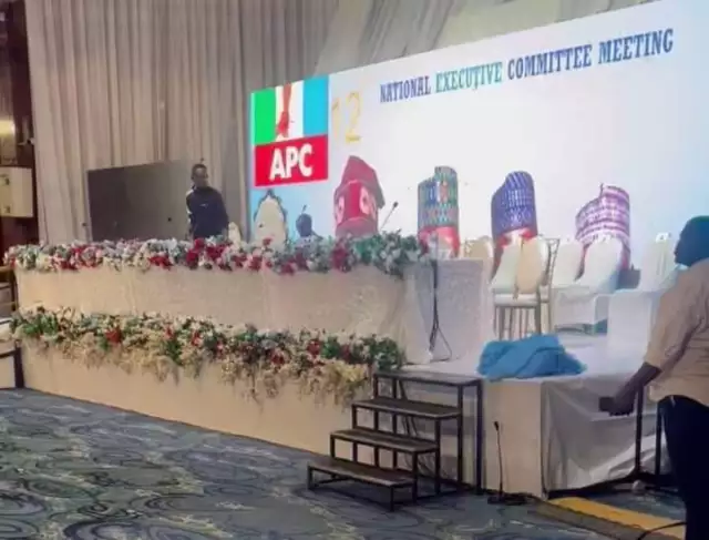 President Tinubu, APC Leaders Hold NEC Meeting President Tinubu, APC Leaders Hold NEC Meeting