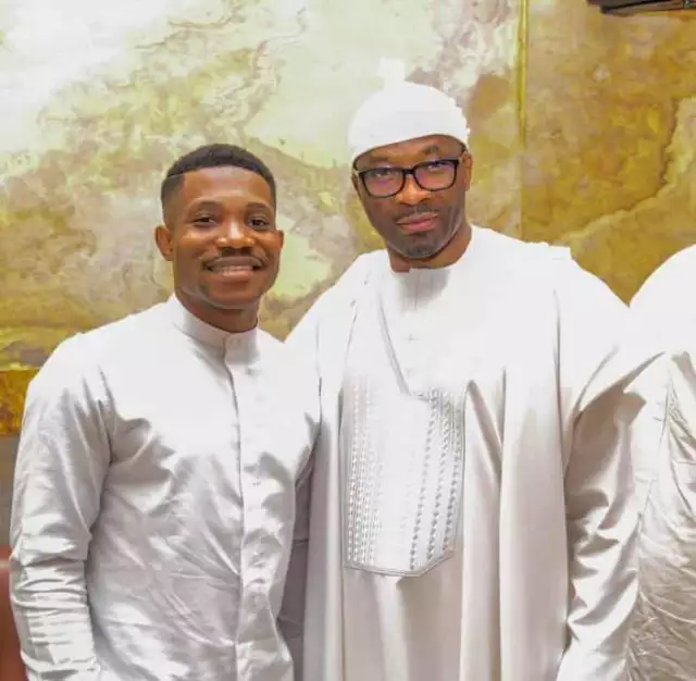 Dep Speaker, Ben Kalu Felicitates With Pastor Jerry Eze At 41