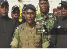 Gabon Coup Leaders Name General Transitional President Gabon Coup Leaders Name General Transitional President