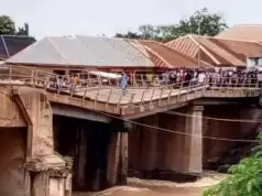 Heavy Downpour Causes Collapse Of 50-Year-Old Bridge In Plateau