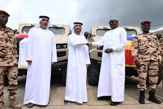 UAE Deploys Military Vehicles To Support Anti-Terrorism Efforts In Chad