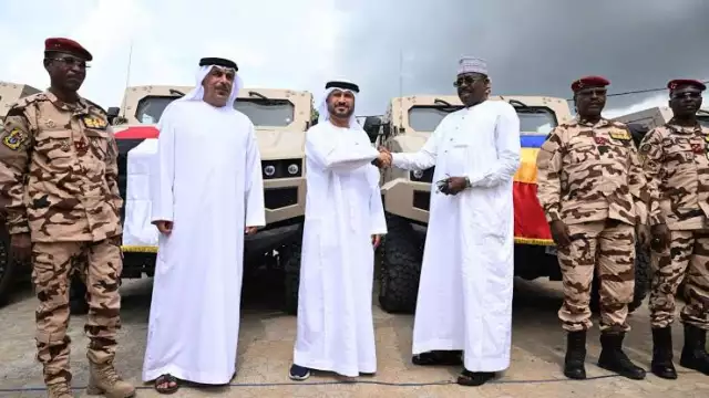 UAE Deploys Military Vehicles To Support Anti-Terrorism Efforts In Chad