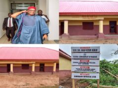 Abia North: Excitement In Ndi Okpo Ihechiowa, Okagwe Ohafia As Sen. Kalu Erects New Blocks Of Classrooms Abia North: Excitement In Ndi Okpo Ihechiowa, Okagwe Ohafia As Sen. Kalu Erects New Blocks Of Classrooms