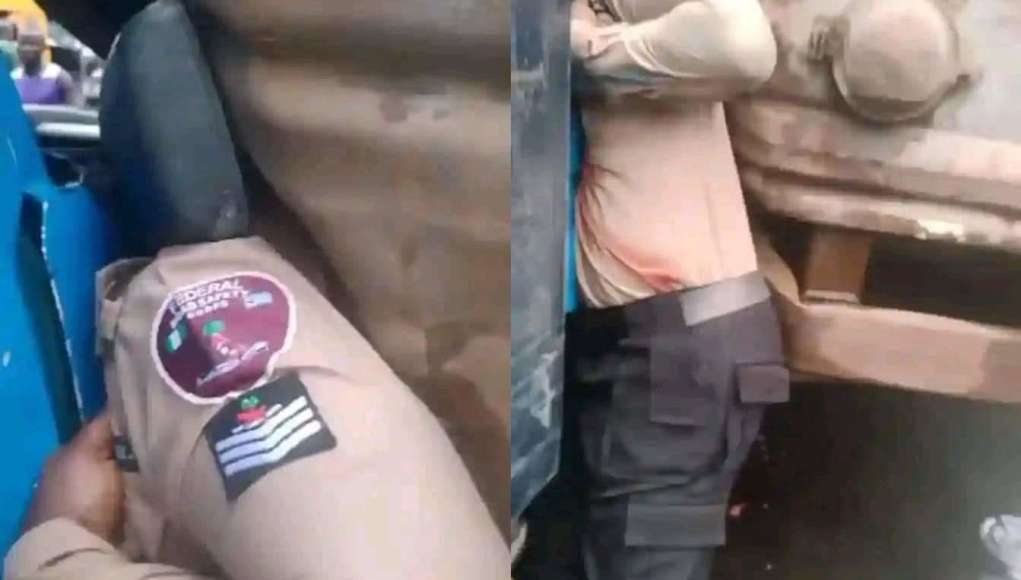 Road Safety Officer Squeezed To De@th By Truck While Trying To Stop Vehicle (Photos)