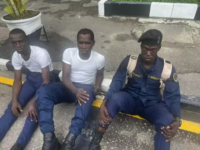 Navy Arrests Fake Officials In Lagos