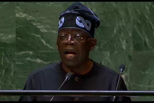 Tinubu At UNGA Says Africa Does Not Wish to Replace Old Shackles With New Ones Tinubu Promises Assistance For Mining Industry's Expansion & Development.