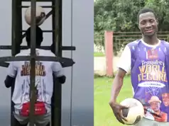 Nigeria’s Tonye Solomon Sets GWR Record With Climbing 250 Feet Mast With Ball On His Head