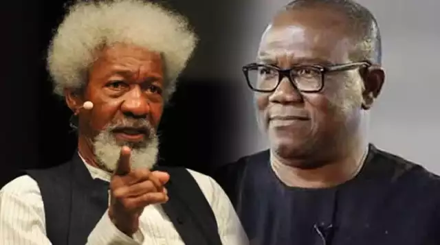 LP Is Aware Peter Obi Lost Presidential Election — Soyinka