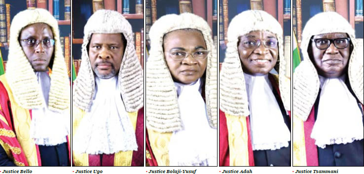 Election Presidential: Tribunal Judges arrive courtroom