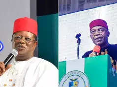 Umahi Hails Gov. Otti For Improving Abia In 100 Days