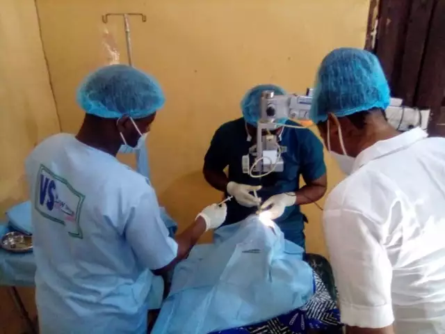 Benjamin Kalu Foundation Commences Free Eye Care Service In Bende (Photos) Benjamin Kalu Foundation Commences Free Eye Care Service In Bende (Photos)