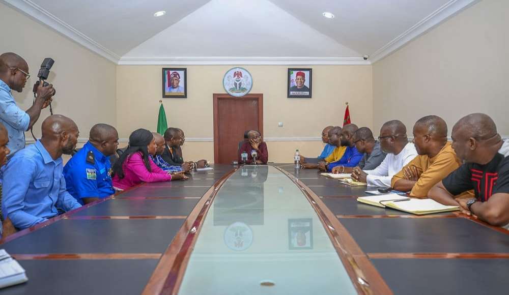 Gov Otti Holds Talks With NRC Officials