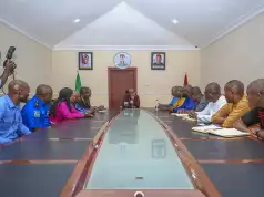 Gov Otti Holds Talks With NRC Officials, Says He Wants Return Of Train Services In Abia Gov Otti Holds Talks With NRC Officials