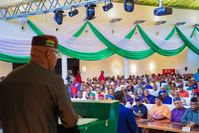 Gov. Eno Inaugurates 368 Personal Assistants Gov. Eno Inaugurates 368 Personal Assistants