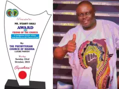 Presbyterian Church Honours ABN TV Boss, Okali Presbyterian Church Honours ABN TV Boss, Okali
