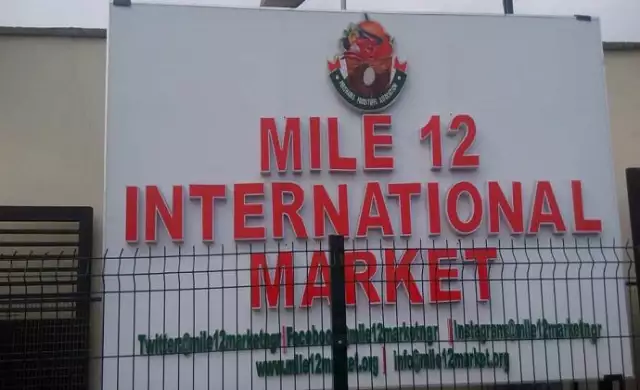 Lagos Govt Reopens Mile 12 Market Lagos Govt Reopens Mile 12 Market