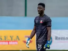 Remo Stars Goalie Bankole Jubilates Derby Win Against Sporting Lagos Remo Stars Goalie Bankole Jubilates Derby Win Against Sporting Lagos