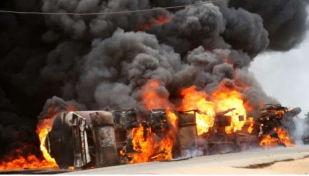20 Injured As Petrol Tanker Explodes In Kaduna