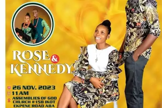 Abia Church Suspends Wedding After Investigation Shows Would-be Bride Was Pregnant Abia Church Suspends Wedding After Investigation Shows Would-be Bride Was Pregnant