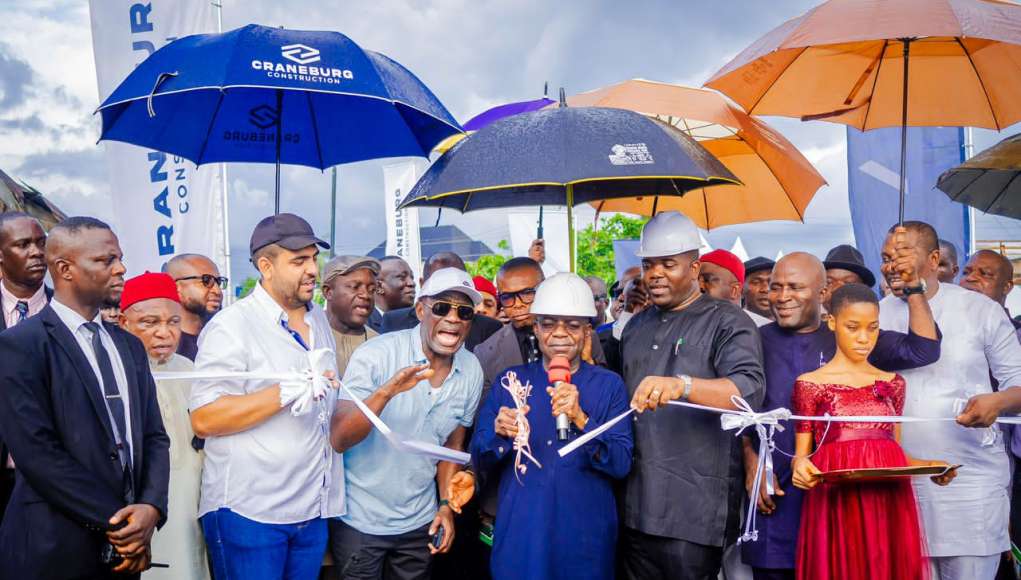 No Part Of Abia Will Be Left Behind, Gov. Otti Vows As He Commissions 3 New Roads In Aba (Photos)