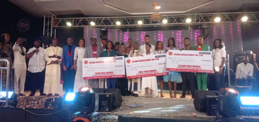 Gov. Otti Coomends Bishop Onuoha As SS3 Student Wins Vision Africa Music Reality Show