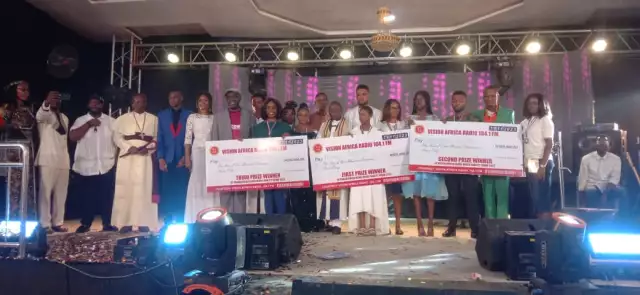 Gov. Otti Comends Bishop Onuoha As SS3 Student Wins Vision Africa Music Reality Show Gov. Otti Coomends Bishop Onuoha As SS3 Student Wins Vision Africa Music Reality Show